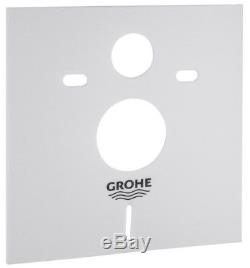 2 X Grohe rapid 7in1 concealed wall hung toilet cistern wc frame skate & pan