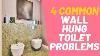 4 Common Wall Hung Toilet Problems And How To Fix Them