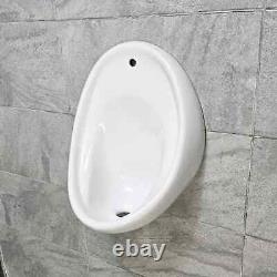 50cm Urinal Bowl Wall Hung White Ceramic Including Hole Spreader