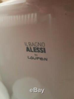 820976 LAUFEN ALESSI ONE WALL HUNG WC / TOILET PAN FOR CONCEALED CISTERN. Used