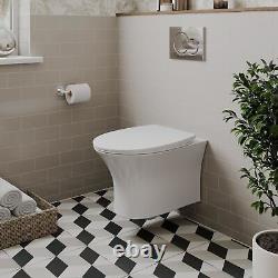 Affine Rennes Wall Hung Rimless Toilet & Soft Close Seat