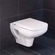 Aquila Modern Bathroom Toilet Wc Wall Mounted & Soft Close Seat 10 Yr Guarantee