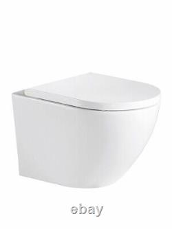 Armera Lagoon Wall Hung WC with Soft Close Seat And Cover