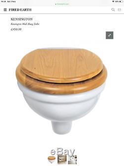 Authentic Fired Earth Kensington Wall Hung Toilet Rrp £450