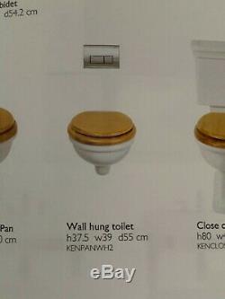 Authentic Fired Earth Kensington Wall Hung Toilet Rrp £450