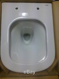 BRAND NEW Grohe Euro Rimless Wall Hung Toilet with FREE toilet roll holder