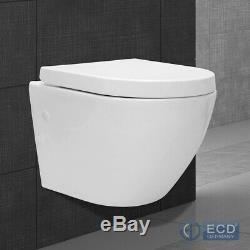 Back to wall toilet with soft close seat modern wal hanging design WC bathroom