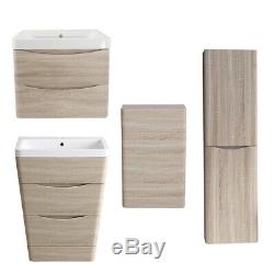 Bathroom Cabinet Basin Sink Vanity Unit Left Right Tall Storage Furniture Toilet