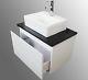 Bathroom Cloakroom Gloss White Wall Mounted Vanity Unit Uss23