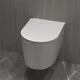 Bathroom Rimless Wall Hung Toilet Pan Wc With Soft Close Seat