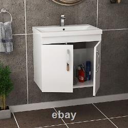 Bathroom Vanity Unit Cabinet Furniture Storage Toilet Basin Sink Cabinet White
