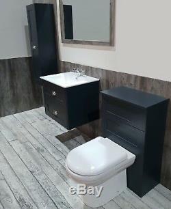 Bathroom Wall Hung Vanity or Tower or Wc unit Painted in any colour
