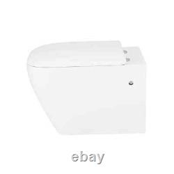 Bathstore Cedar Wall Hung Toilet Toilet Seat Included