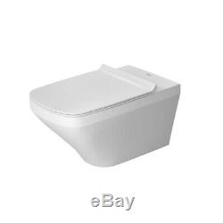 Brand New Duravit Durastyle Square Wall Hung Mounted Toilet With Soft Close Seat