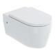 Britton Stadium Wall Hung Toilet 545mm Projection Soft Close Seat