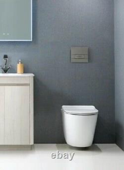 Calypso 9106 Atlanta Wall Hung Toilet Pan White Brand New RRP £250