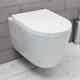 Complete Set Hung Toilets With Soft Close Seat