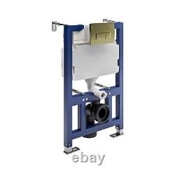 Concealed Cistern 820mm Wall Hung Toilet Frame with Pneumat BUN/BeBa 28671/87023