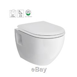 Concealed Short Projection Soft Close Wall Hung Toilet Cistern Frame Flush Plate