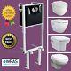 Concealed Wall Hung Toilet Wc Adjustable Frame + Cistern, Pan, Flush Plate