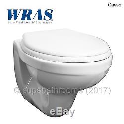 Concealed Wall Hung Toilet WC Adjustable Frame + Cistern, Pan, Flush Plate