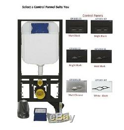 Creavit Concealed Cistern Wall Hung Pans WC toilet Frame 3-6 litre flush