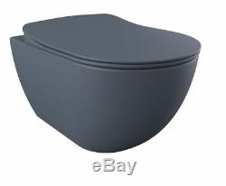 Creavit FE320 Basalt Mat Wall Hung Mounted Toilet Pan wc soft seat Made inTurkey