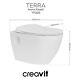 Creavit Terra Wall Hung Combined Bidet Toilet Set