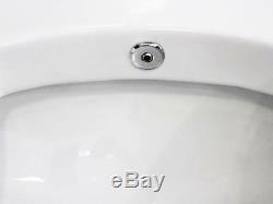Creavit Trend Square Wall Hung Mounted Combined Bidet Toilet Pan wc soft seat