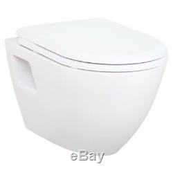 Creavit Wall Hung Mounted Combined Bidet Toilet Pan wc soft seat Made in Turkey
