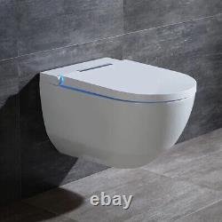 Cruze SMART Wall Hung Smart Toilet with Bidet Wash Function, Heated Seat +Dryer