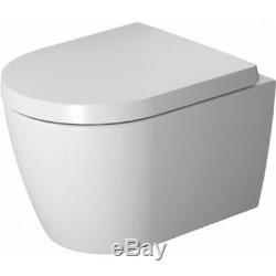 DURAVIT ME Wall Hung Toilet Rimless Compact WC + Soft Closing Seat 45300900A1
