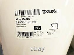DURAVIT ME by STARCK Wall Hung Toilet WC Soft Closing with HygeineGlaze White