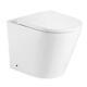 Delphi Angel Rimless Back To Wall Pan White Excluding Seat