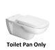 Duravit D-code Vital Wall Hung Washdown Toilet Pan White 2228090000 (pan Only)