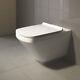 Duravit Durastyle Wc Wall Hung Rimless Pan With Toilet Soft Seat 2551090000