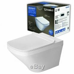 Duravit Durastyle Rimless Wall Hung Toilet Pan & Soft Close Seat