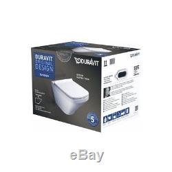 Duravit Durastyle Wall Hung Mounted Rimless Toilet WC Box Set 45510900A1