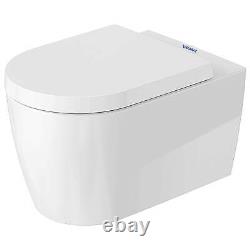 Duravit ME by Starck rimless Toilet set wall-mounted with soft seat 4530090000
