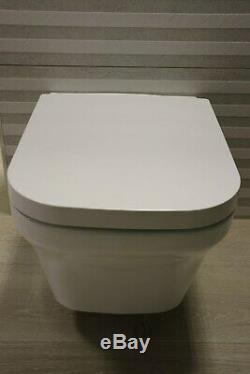 Duravit P3 Comforts Wall Hung Rimless WC & soft close seat RRP £432 Ex-Display