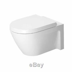 Duravit Philippe Starck 2 Wall Hung Mounted Toilet WC and Seat RRP £441.60