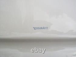 Duravit Starck 3 Barrier Free Wall Hung White Toilet Pan With Seat 2203090000
