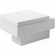 Duravit Wall Hung Pan Vero White With Soft Close Toilet Seat 2217090064 + 006769