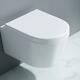 Durovin Bathrooms Ceramic Wall Hung White Wc Pan Toilet 495x390x370mm