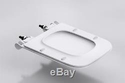 Durovin Bathrooms Toilet WC Pan Ceramic Wall Hung White 565x355x300mm A107