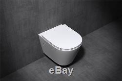 Durovin Bathrooms White 483x365mm XCeramic Luxury Wall Hung Toilet