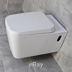 Ella Wall Hung Toilet including Soft Close Seat + Frame Option