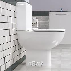 Ellie Bathroom WC Closed Couple Comfort Height Toilet Wall Hung Small Basin Sink