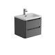 Essence Bathroom Storage Vanity Unit Sink Wc Toilet Bathroom Cabinet Grey