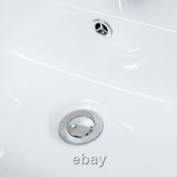 Fawley Bathroom BTW Wall Hung WC Toilet Pan Antibacterial Basin & Pedestal